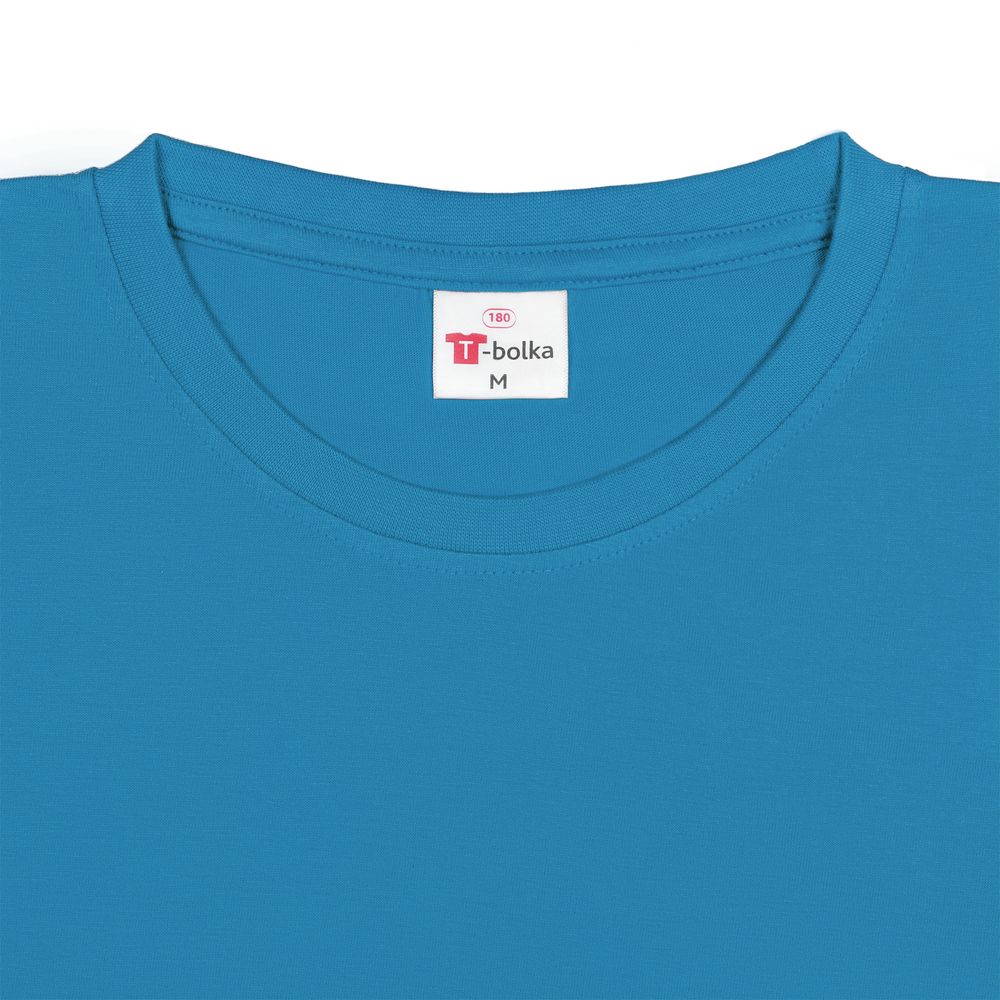Футболка унисекс T-Bolka 180, бирюзовая / Миниатюра WWW (1000)