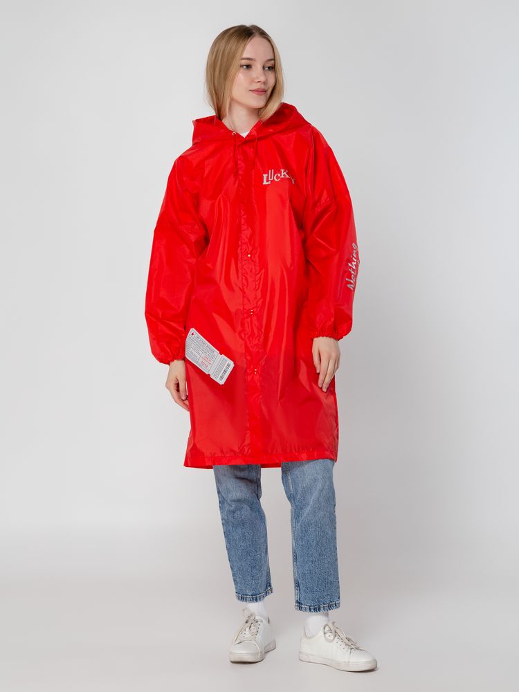 Дождевик унисекс Rainman, красный / Миниатюра WWW (1000)