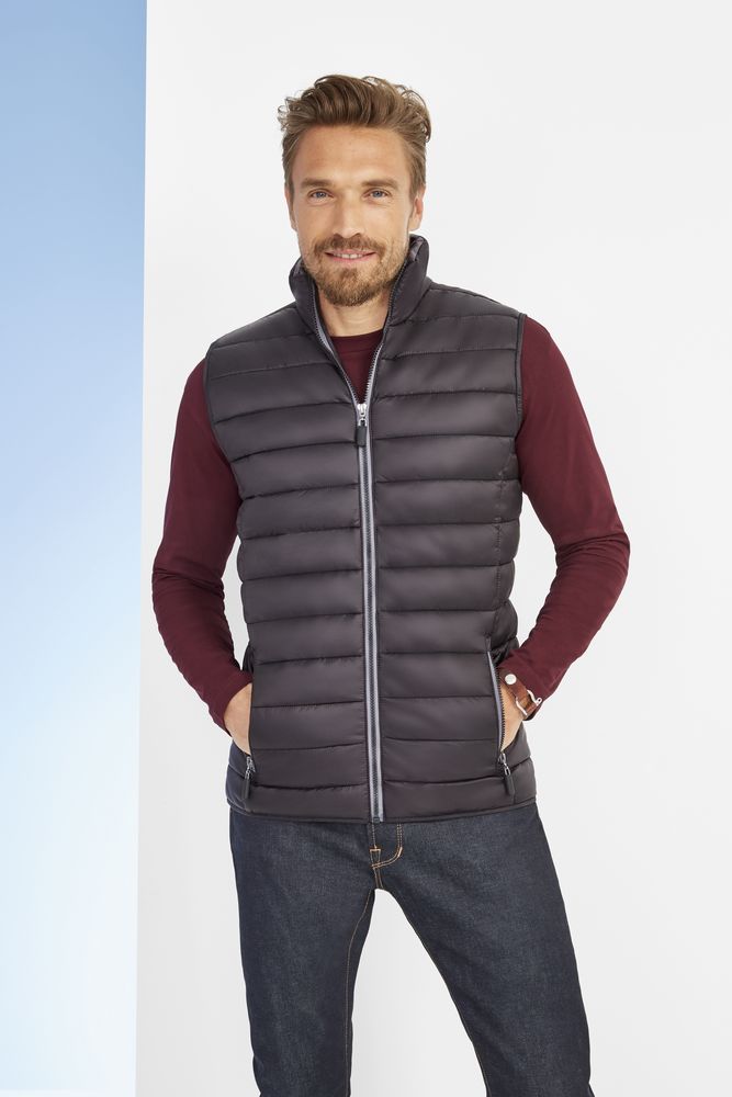 Жилет Wave Men, серый / Миниатюра WWW (1000)