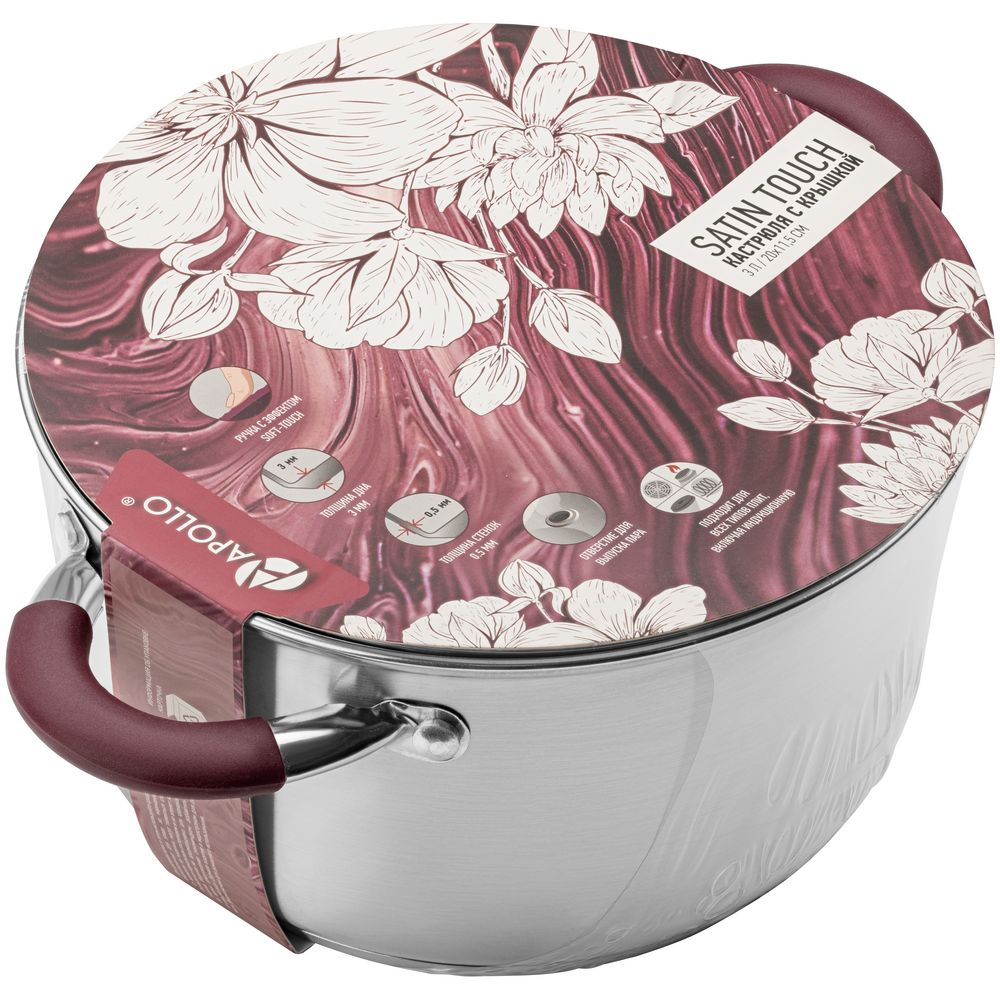Кастрюля с крышкой Satin Touch / Миниатюра WWW (1000)
