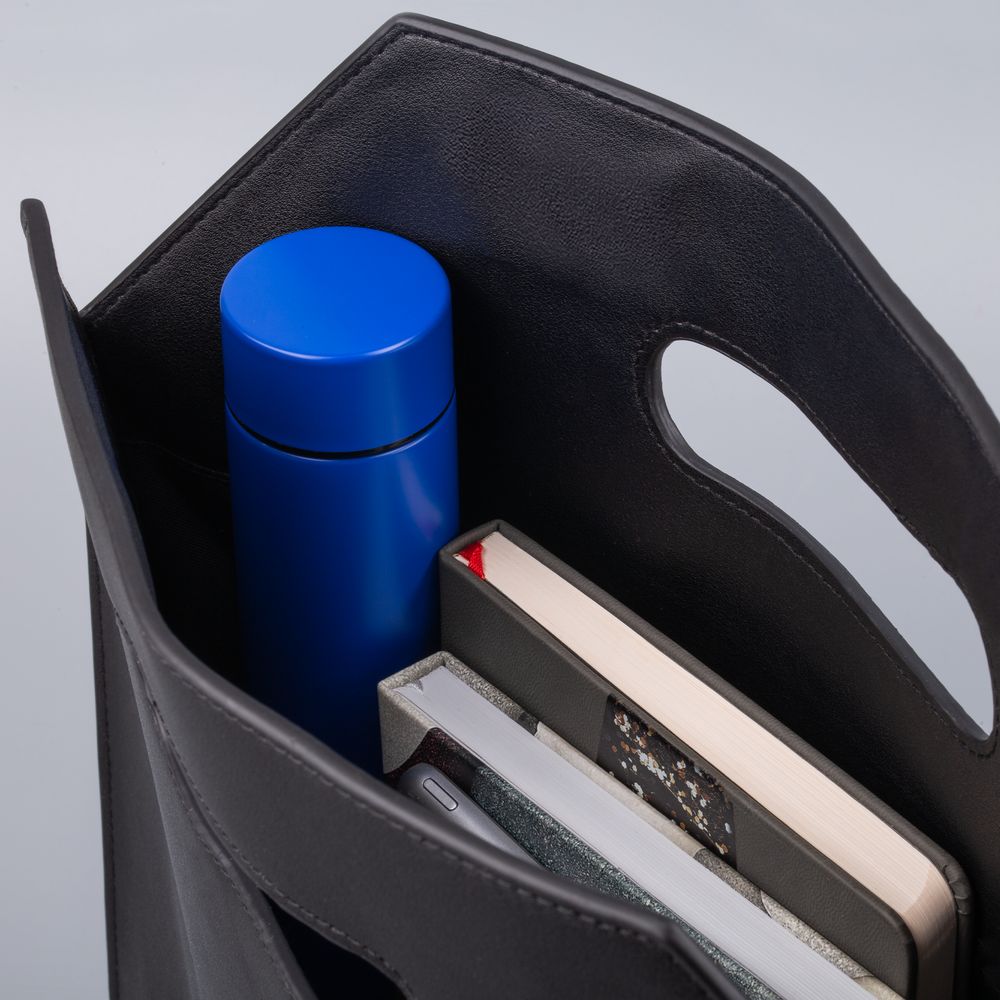 Термобутылка Metropolis, синяя / Миниатюра WWW (1000)