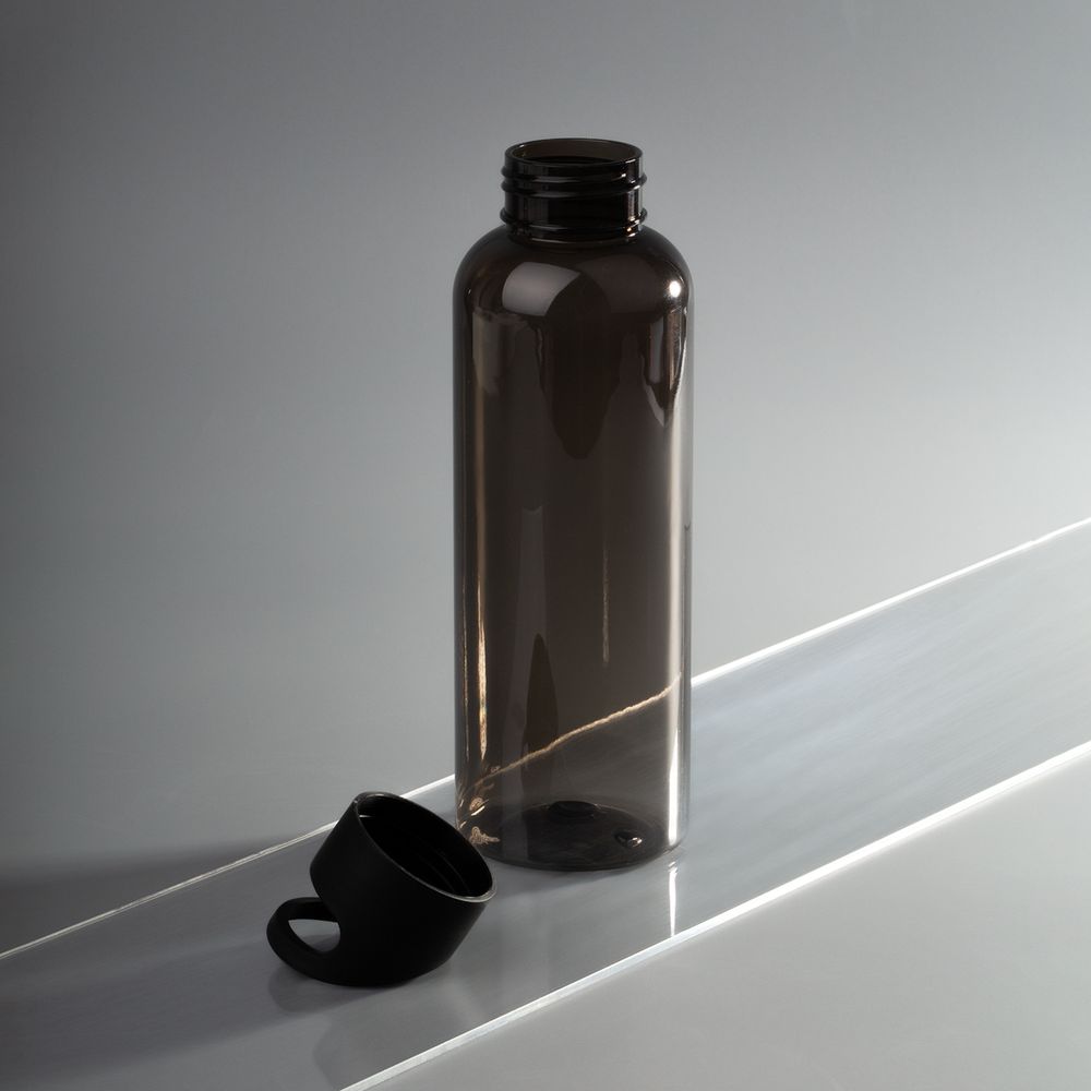 Бутылка для воды Plaske, черная / Миниатюра WWW (1000)