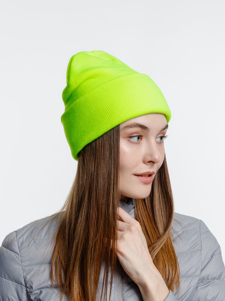 Шапка Urban Flow, салатовый неон / Миниатюра WWW (1000)
