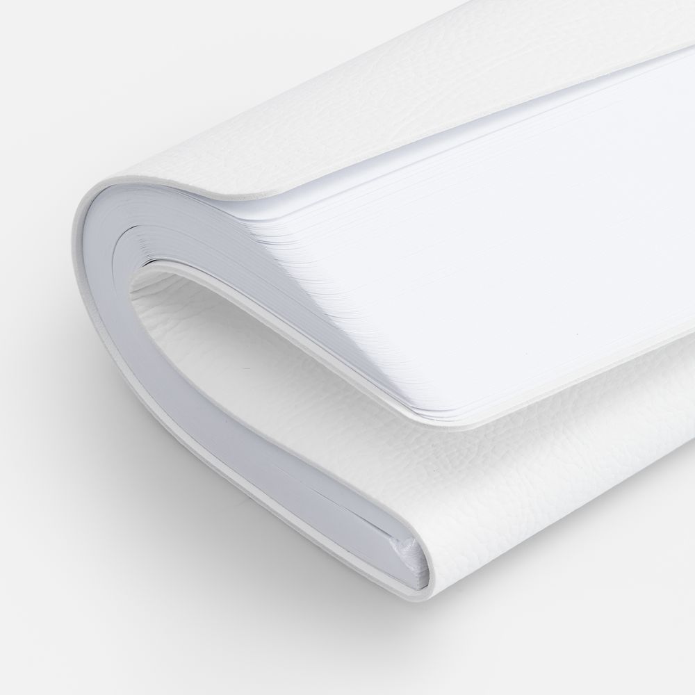 Ежедневник Lafite, недатированный, белый / Миниатюра WWW (1000)