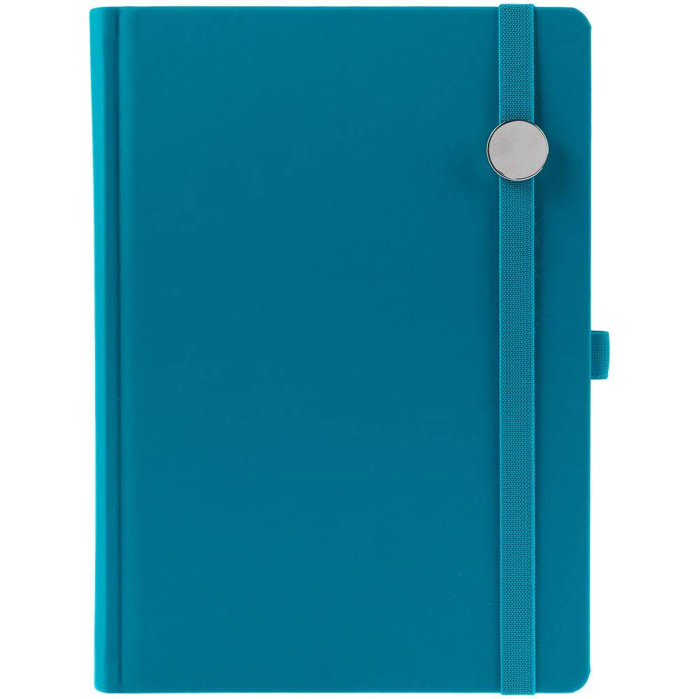 Ежедневник Favor Metal, недатированный, бирюзовый / Миниатюра WWW (1000)