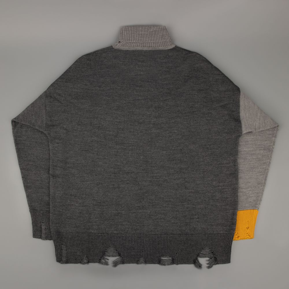 Свитер оверсайз Tricksy Net Grange на заказ, полушерсть / Миниатюра WWW (1000)