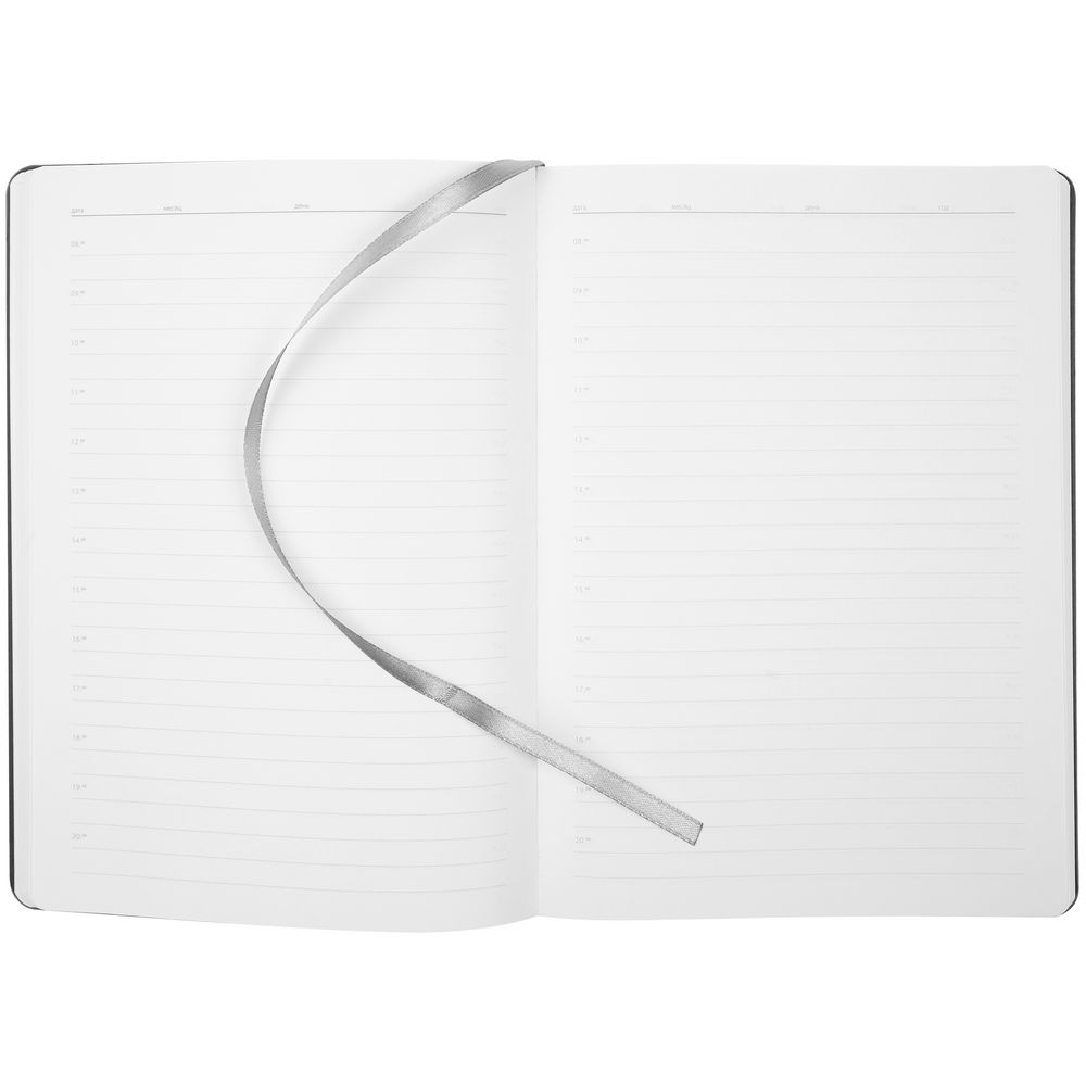 Ежедневник Costar, недатированный, серый / Миниатюра WWW (1000)