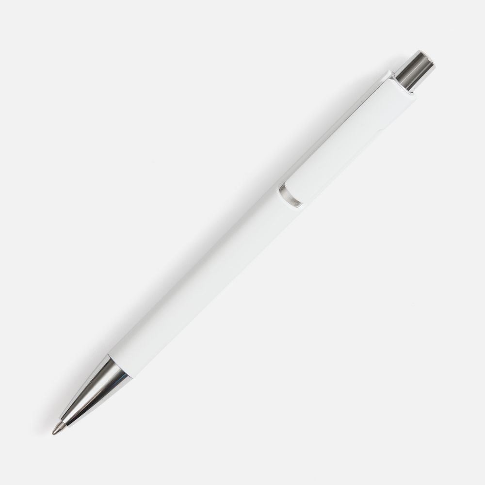 Ручка шариковая Dominanta Color, белая / Миниатюра WWW (1000)