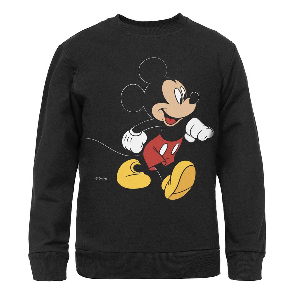 Толстовка детская «Микки Маус. Easygoing», черная / Миниатюра WWW (1000)