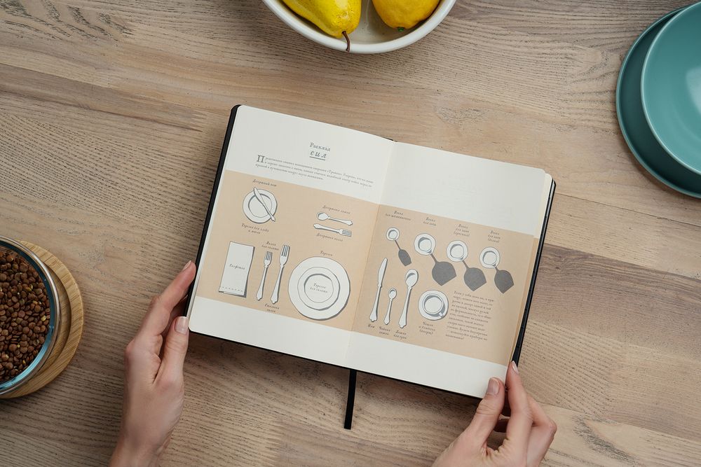 Ежедневник «Вокруг вкуса», полудатированный / Миниатюра WWW (1000)