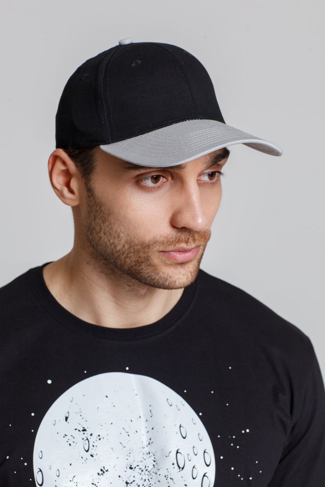 Бейсболка Ben Loyal, черная с красным / Миниатюра WWW (1000)