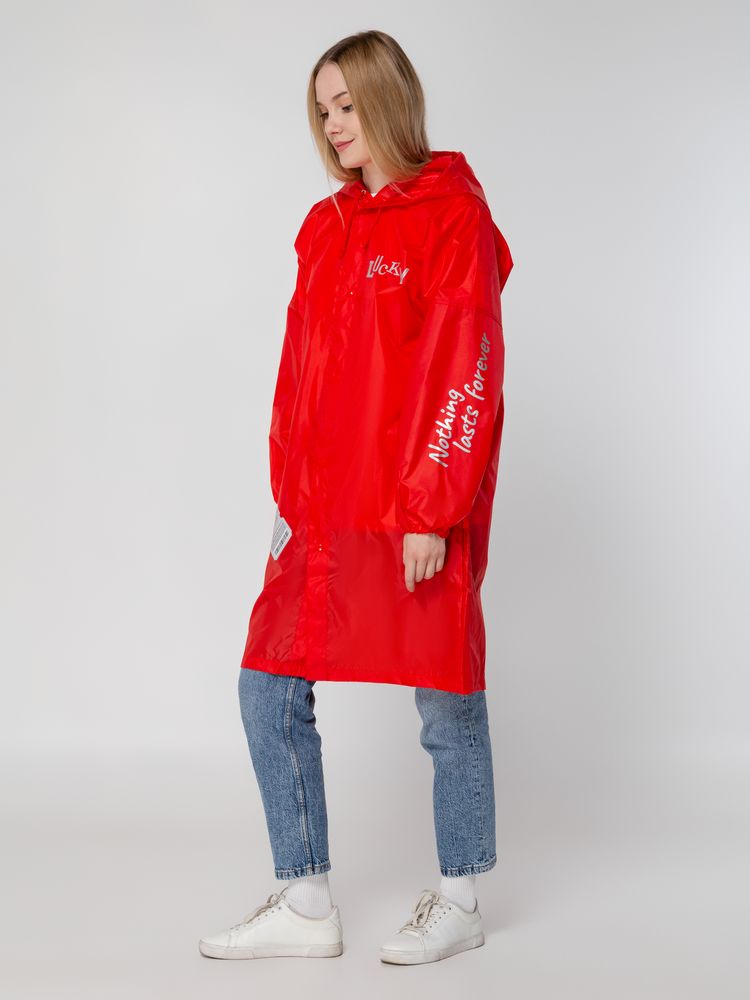 Дождевик унисекс Rainman, красный / Миниатюра WWW (1000)