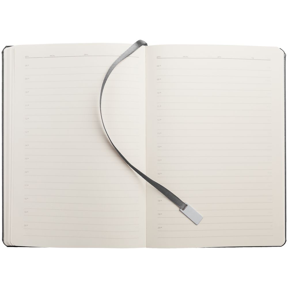 Ежедневник Ever, недатированный, серебристый / Миниатюра WWW (1000)