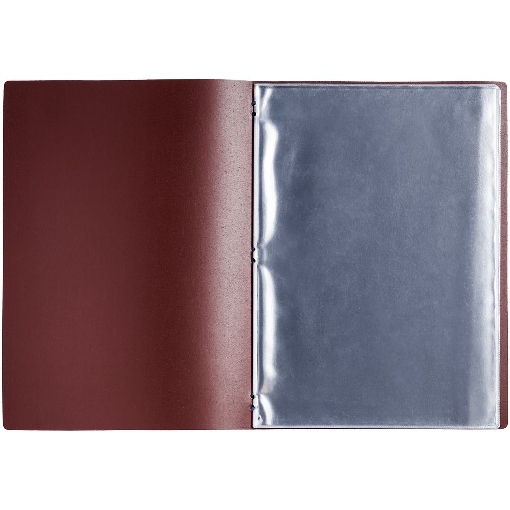 Папка-меню Satiness, бордовая / Миниатюра WWW (1000)