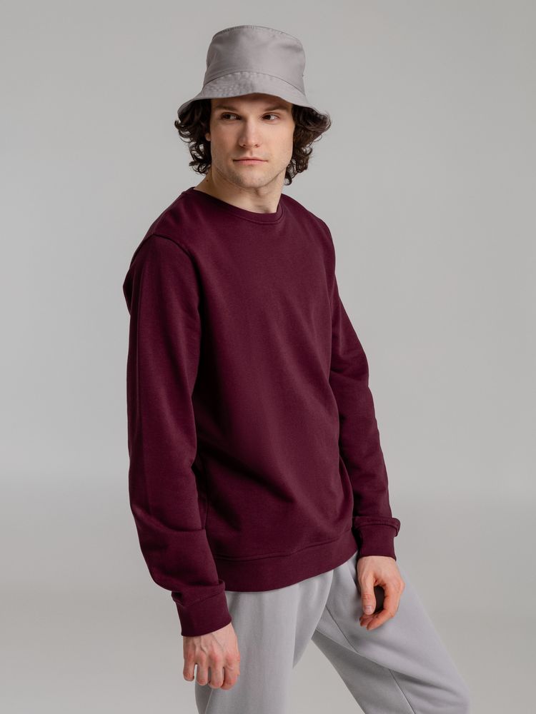 Свитшот унисекс BNC Organic, бордовый / Миниатюра WWW (1000)