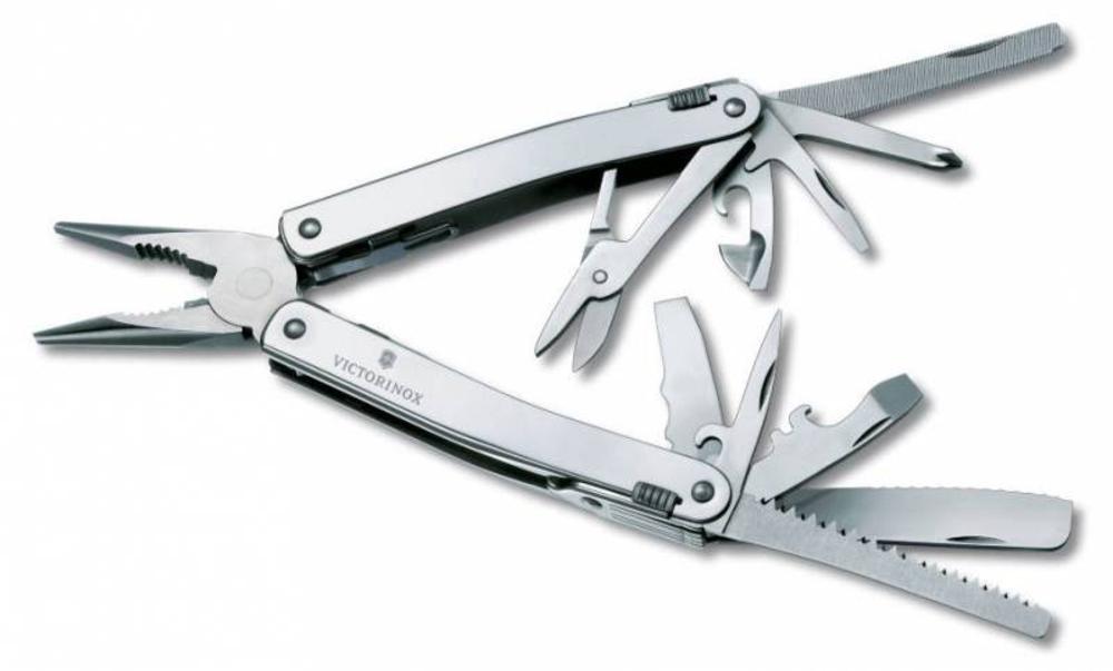 Мультитул SwissTool Spirit XC с поворотным механизмом, в кожаном чехле / Миниатюра WWW (1000)