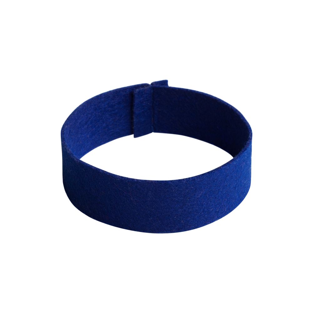 Игрушка «Собака в шарфе», малая, белая с синим / Миниатюра WWW (1000)