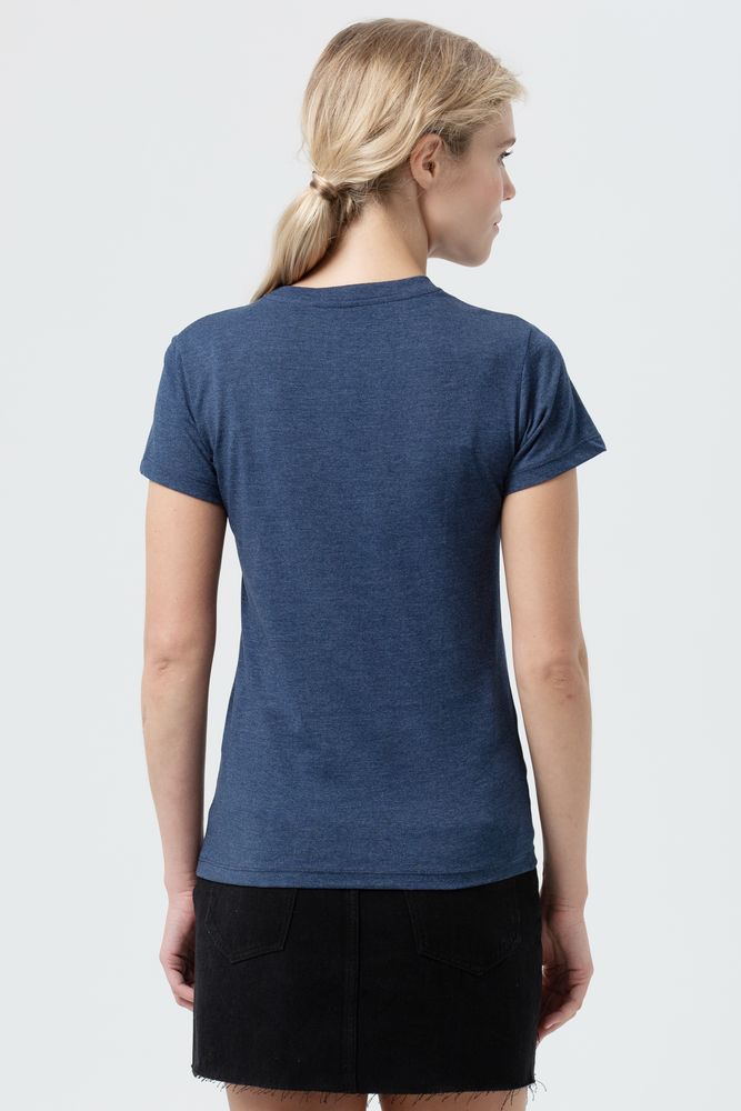 Футболка женская Regent Fit Women, синий меланж / Миниатюра WWW (1000)