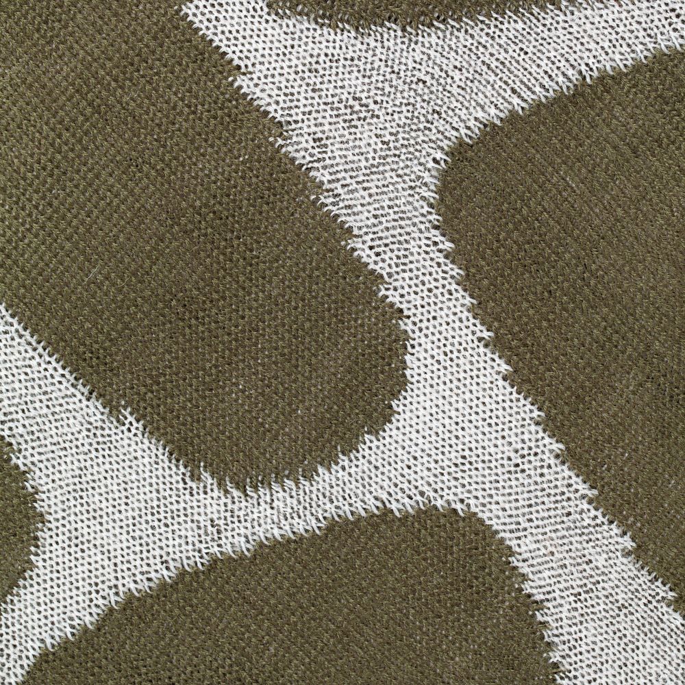 Плед Giraffe, бежевый с зеленым / Миниатюра WWW (1000)