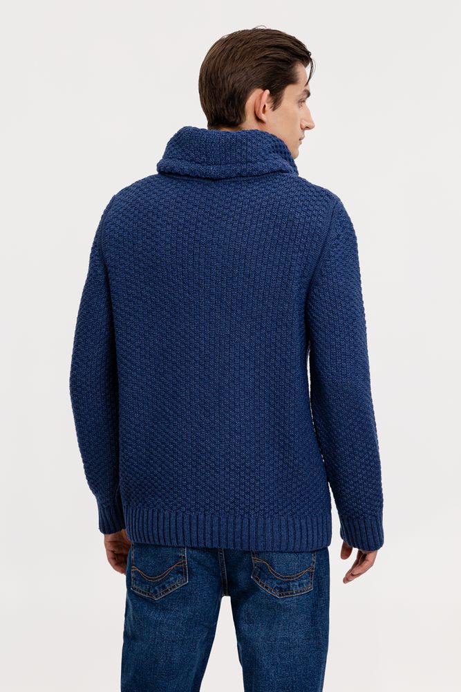 Свитер мужской Warmheart, синий меланж / Миниатюра WWW (1000)