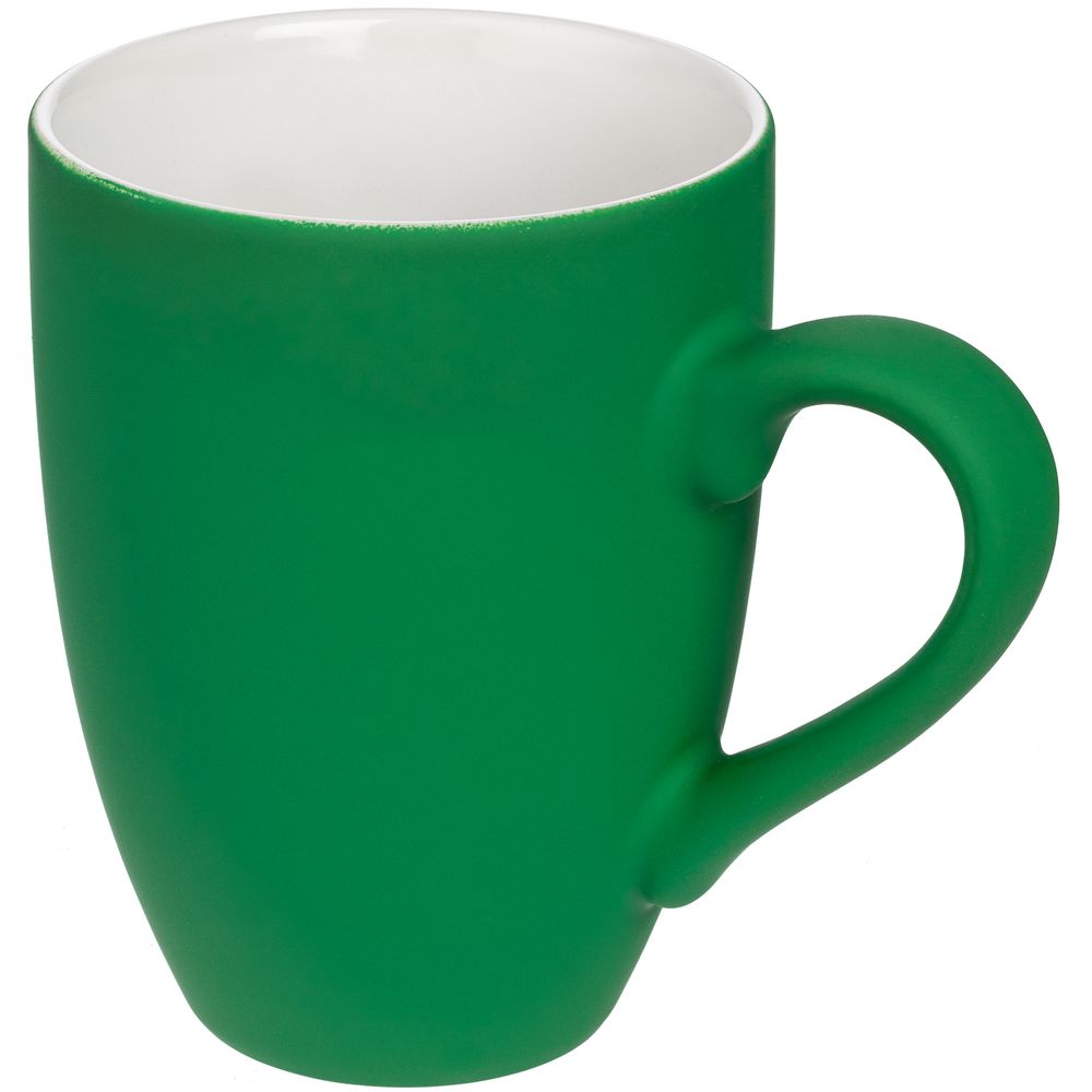 Кружка Best Morning c покрытием софт-тач, зеленая, уценка / Миниатюра WWW (1000)