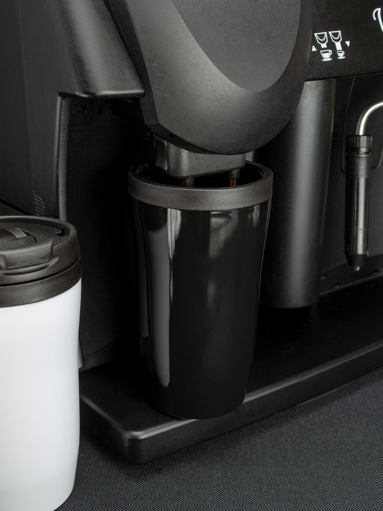 Термостакан Sagga, черный / Миниатюра WWW (1000)