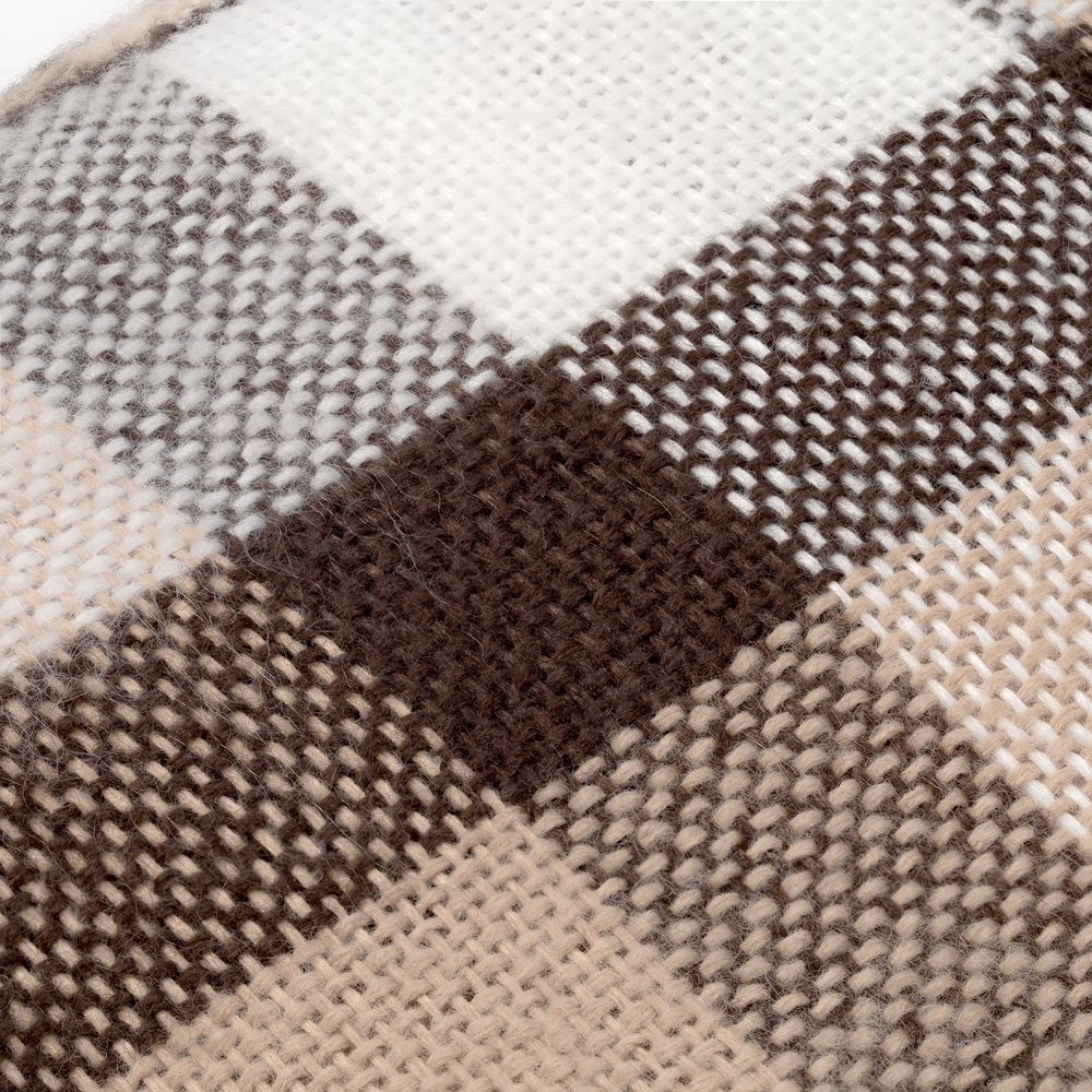 Плед Edinburgh, бежево-коричневый / Миниатюра WWW (1000)