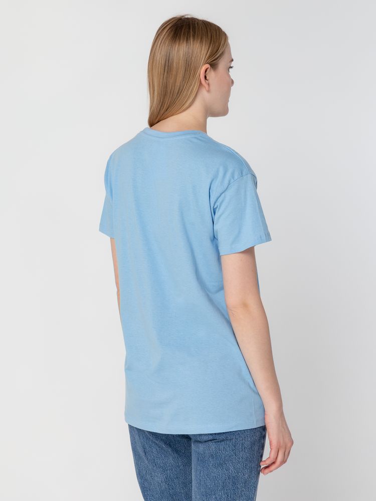 Футболка унисекс Regent 150, голубая / Миниатюра WWW (1000)