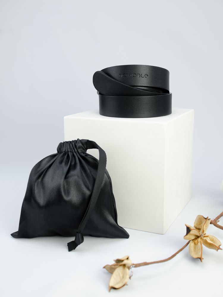 Ремень Romance, черный / Миниатюра WWW (1000)