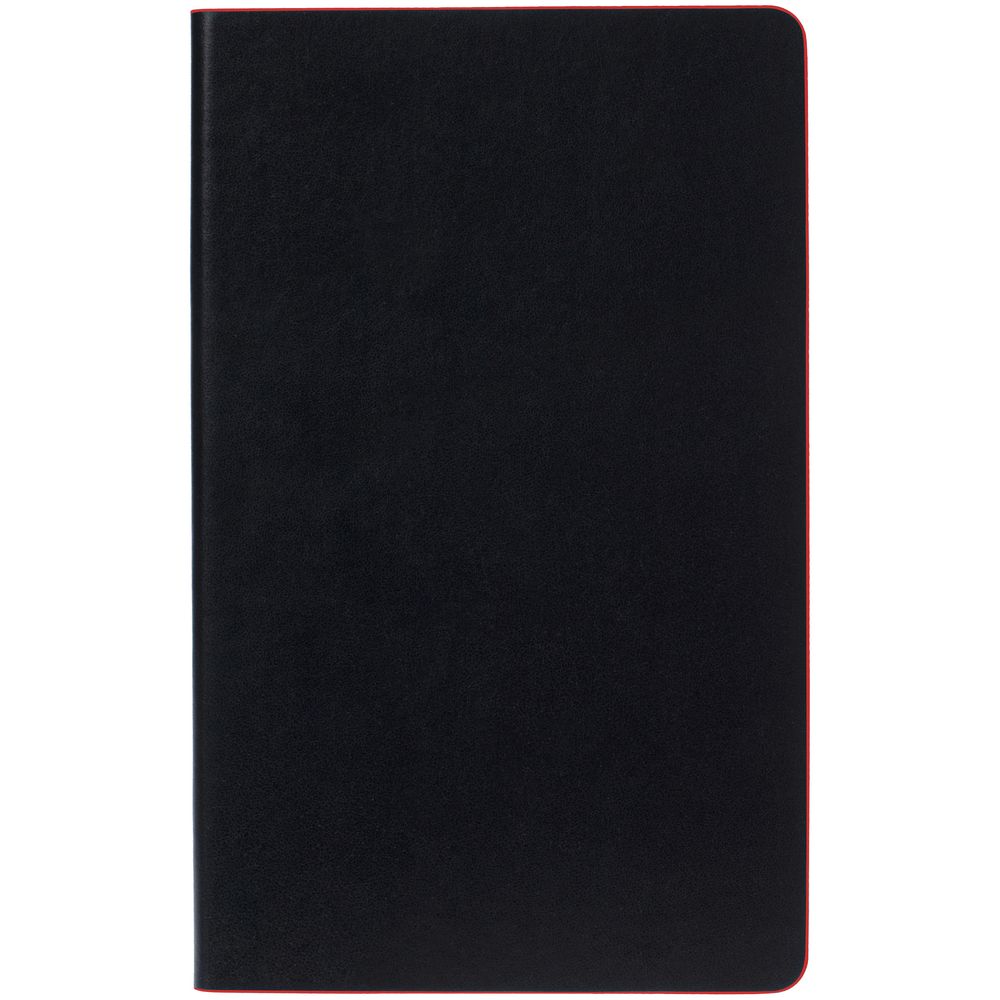 Ежедневник Trait, недатированный, черный с красным / Миниатюра WWW (1000)