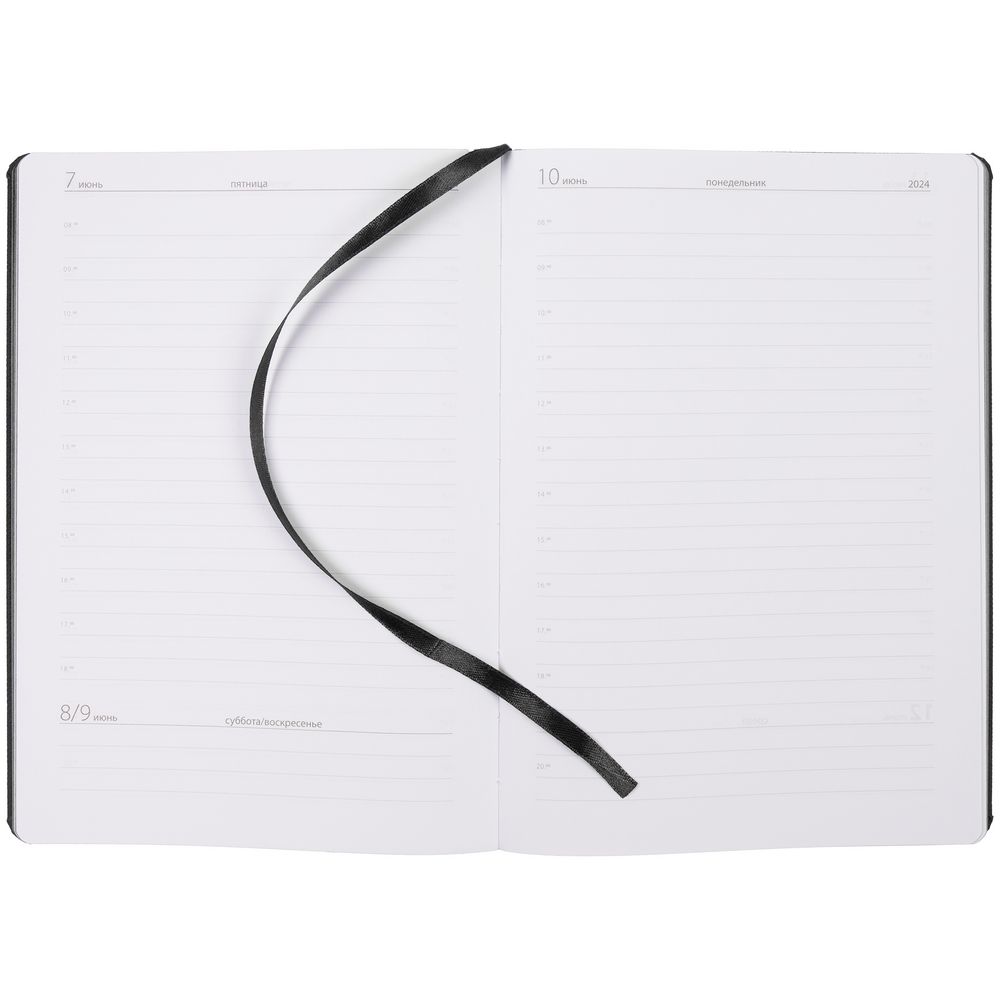 Ежедневник Must, датированный, черный / Миниатюра WWW (1000)