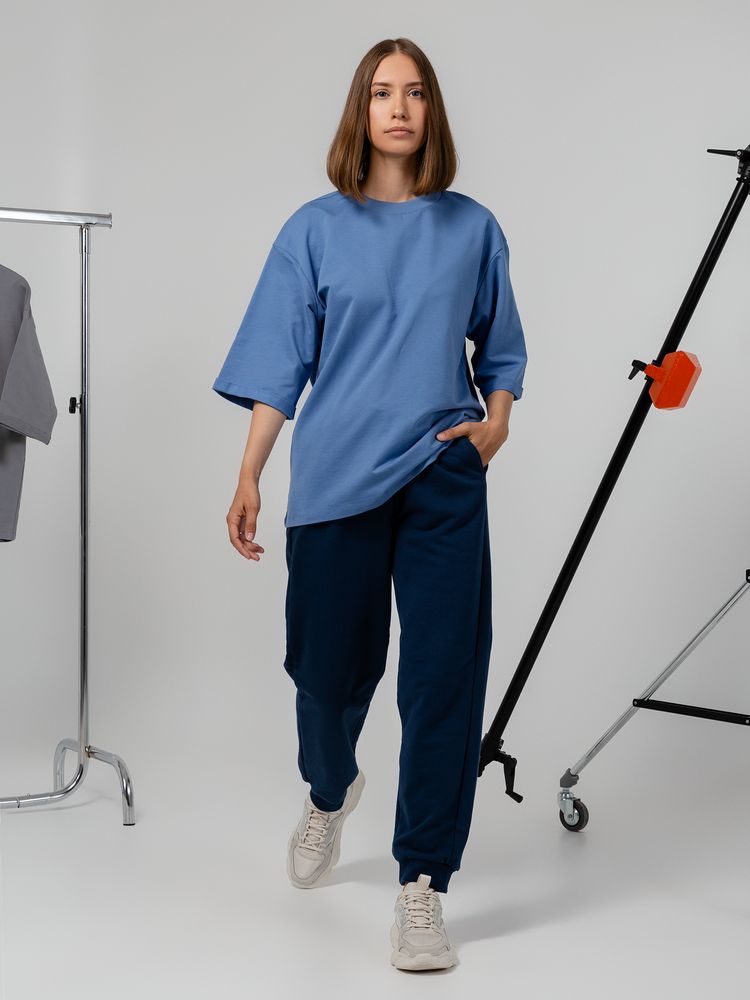 Футболка унисекс Kosmos 2.0, темно-синяя / Миниатюра WWW (1000)