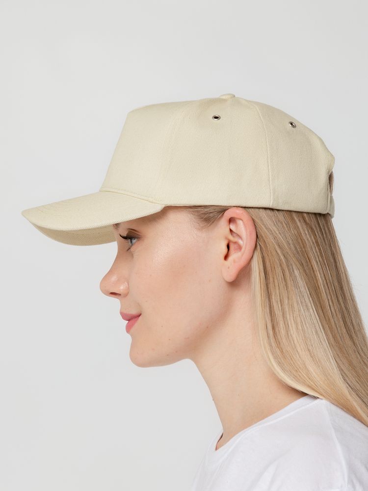 Бейсболка Standard, бежевая / Миниатюра WWW (1000)