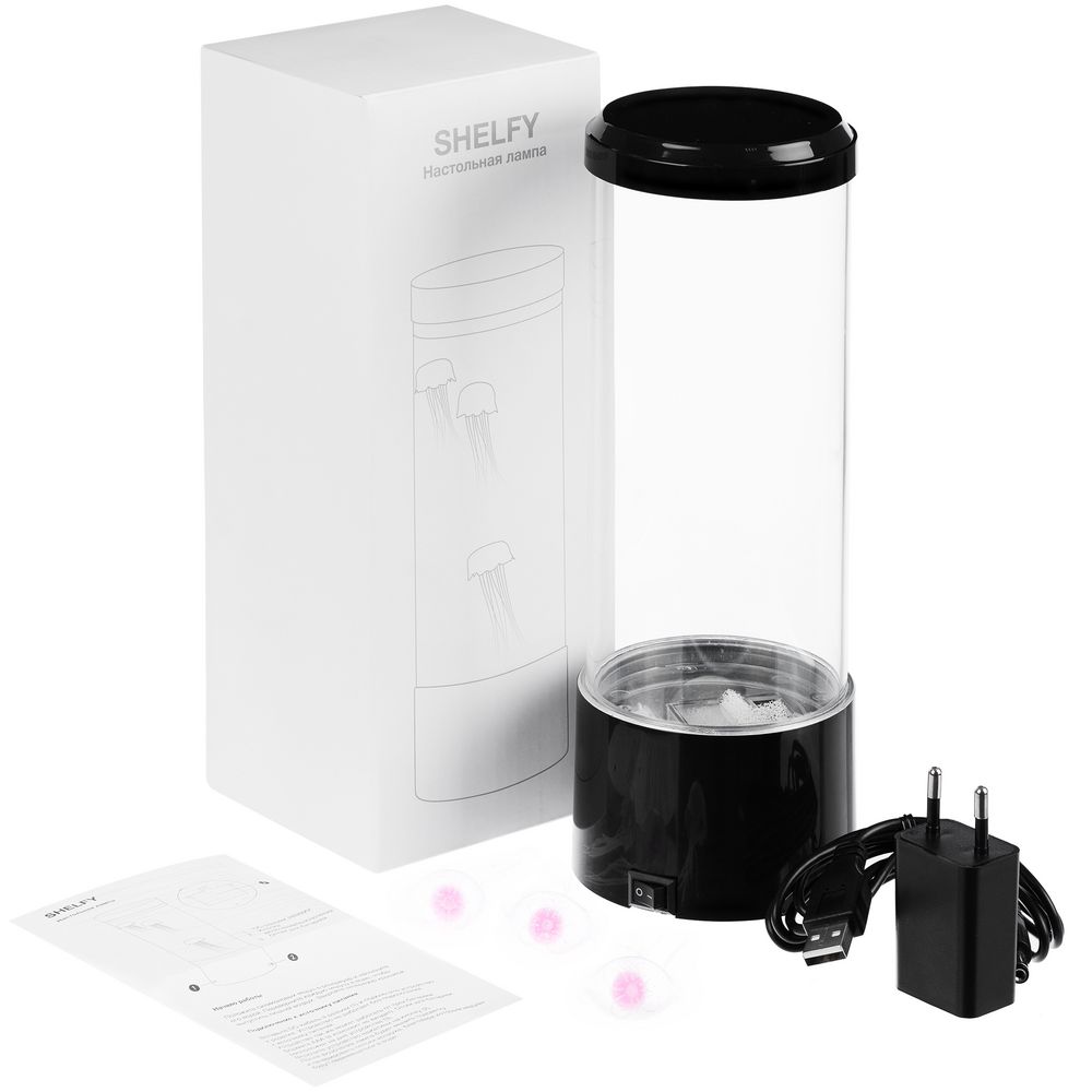 Настольная лампа Shelfy, черная / Миниатюра WWW (1000)