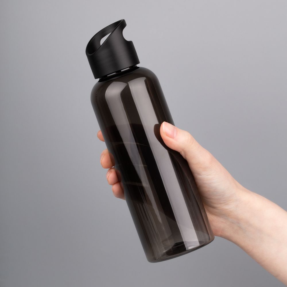 Бутылка для воды Plaske, черная / Миниатюра WWW (1000)