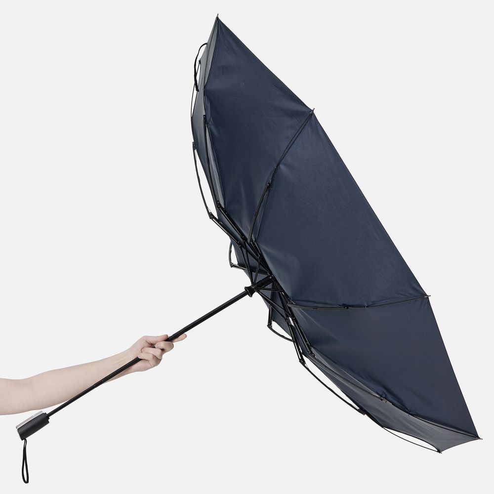 Зонт складной Fiber, темно-синий / Миниатюра WWW (1000)