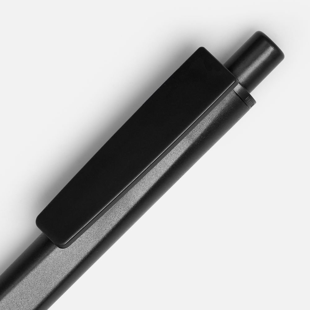 Ручка шариковая Ridge, черная / Миниатюра WWW (1000)