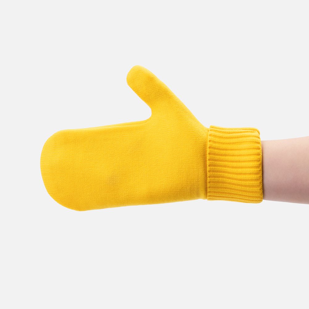 Варежки Yong, желтые / Миниатюра WWW (1000)