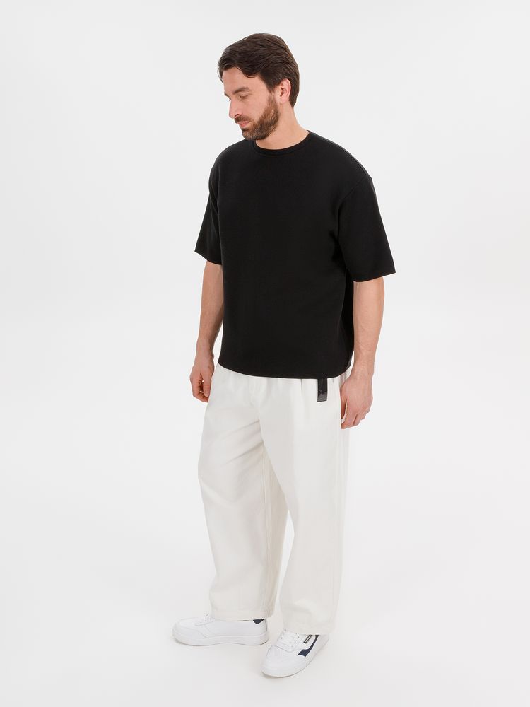 Джемпер с коротким рукавом Siluetti Volumica, черный / Миниатюра WWW (1000)