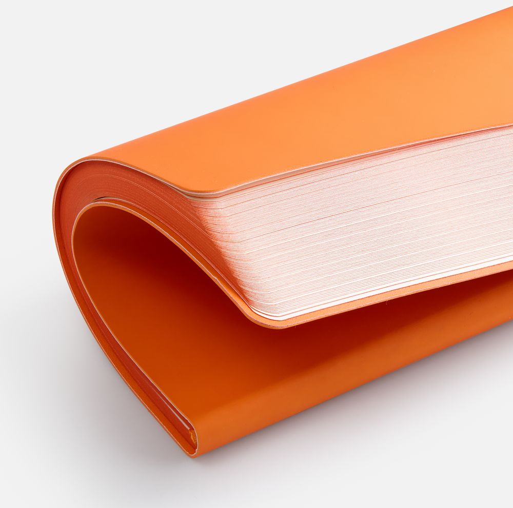 Блокнот Flex Shall ver.2, оранжевый / Миниатюра WWW (1000)