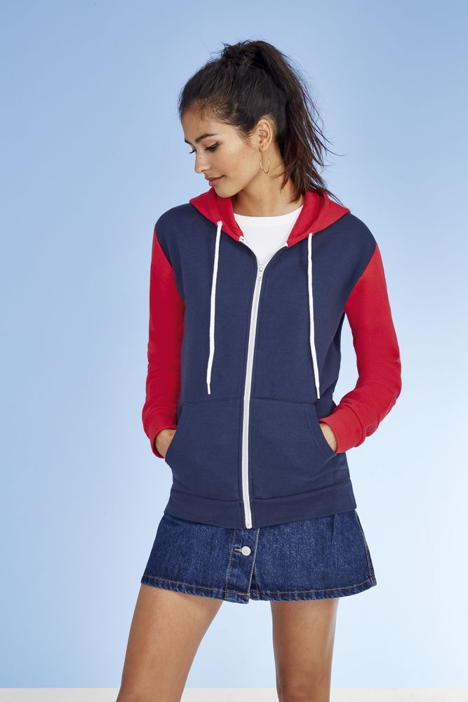 Толстовка на молнии Silver 280 фиолетовая / Миниатюра WWW (1000)