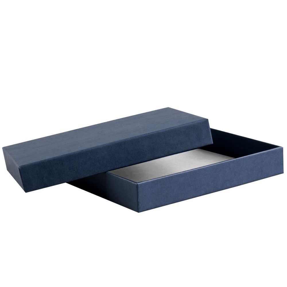 Коробка под ежедневник, синяя / Миниатюра WWW (1000)