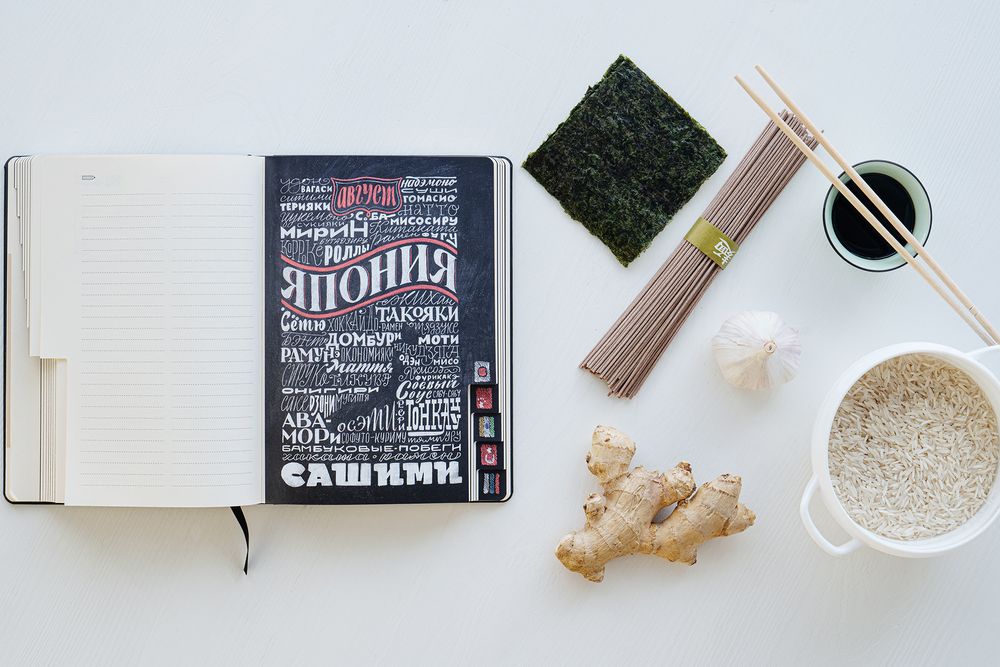 Ежедневник «Вокруг вкуса», полудатированный / Миниатюра WWW (1000)