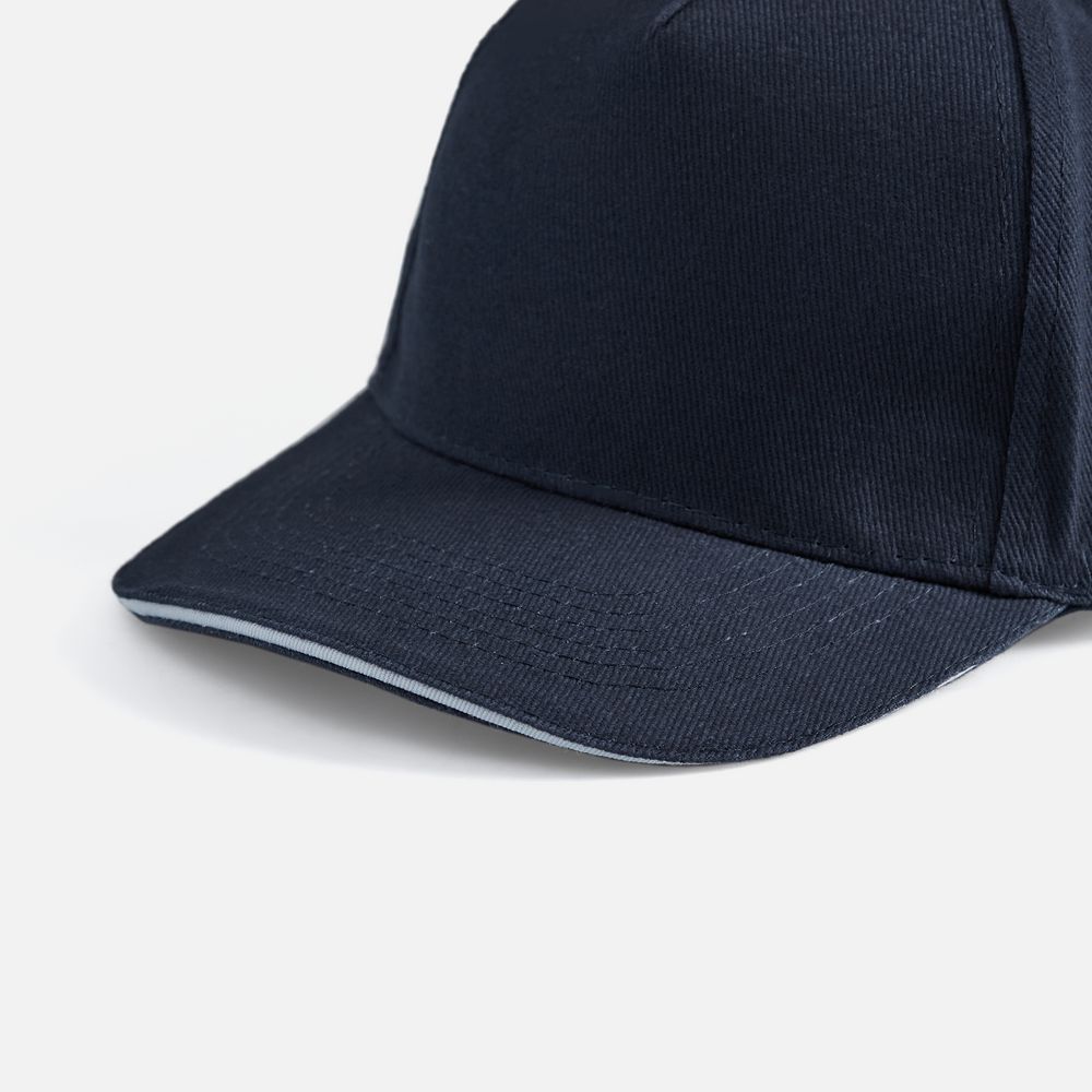 Бейсболка Long Beach, темно-синяя с белым / Миниатюра WWW (1000)