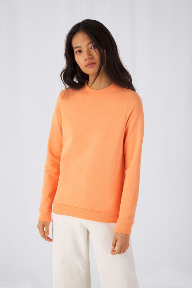 Свитшот женский Set In, ярко-синий меланж / Миниатюра WWW (1000)