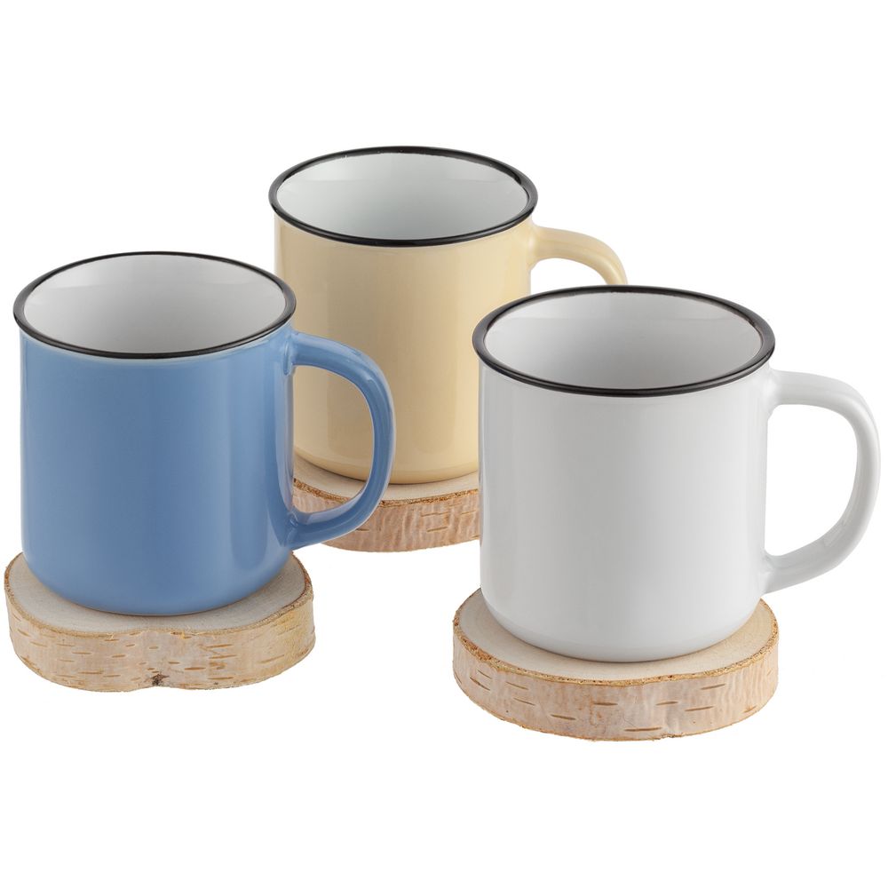 Кружка Dacha, средняя, светло-желтая / Миниатюра WWW (1000)