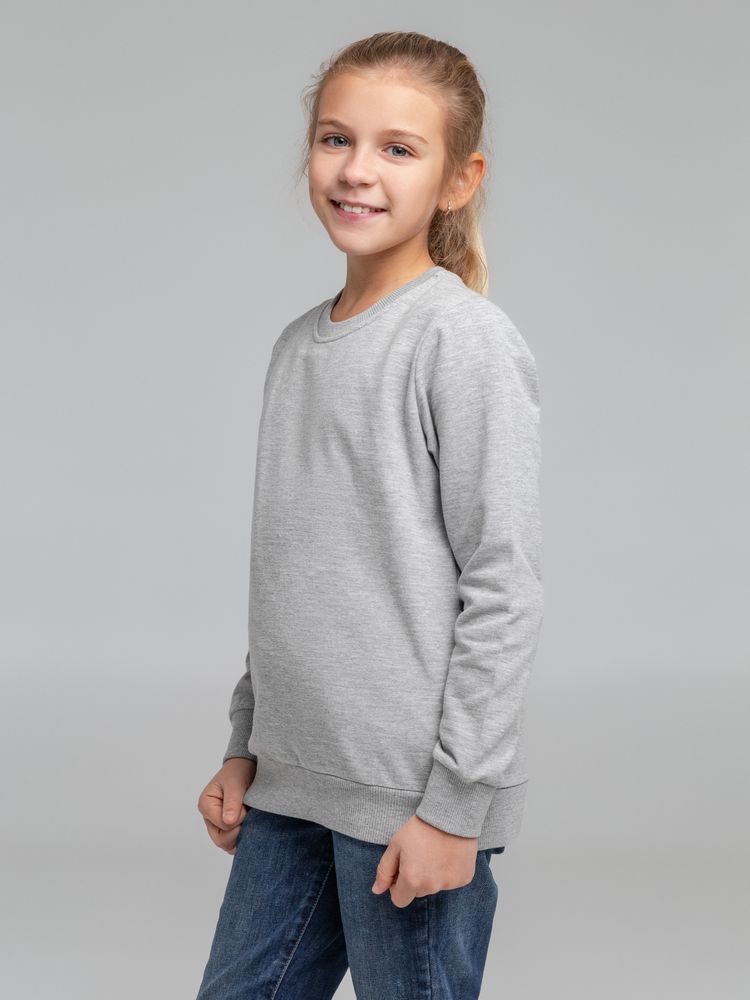Свитшот детский Toima 2.0 Kids, серый меланж / Миниатюра WWW (1000)