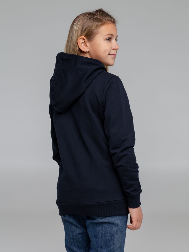 Толстовка с капюшоном детская Kirenga Kids, темно-синяя / Миниатюра WWW (1000)
