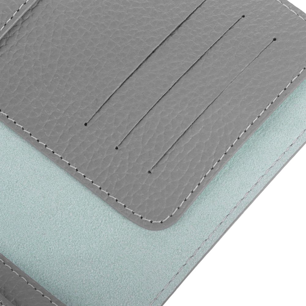 Портмоне Kelly с отделением для паспорта, серое / Миниатюра WWW (1000)