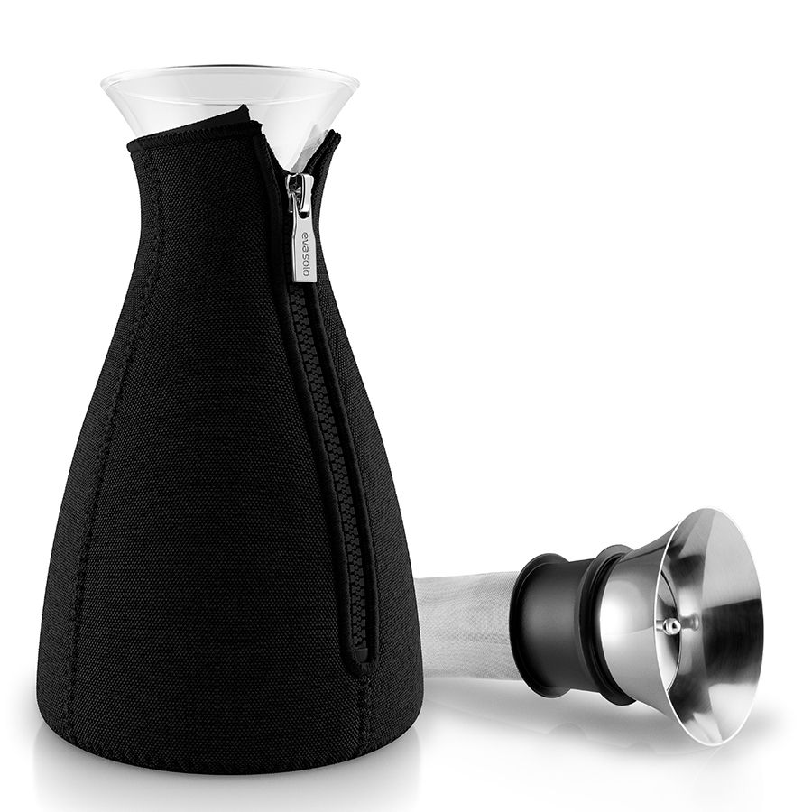 Кофейник Cafe Solo в чехле, черный / Миниатюра WWW (1000)